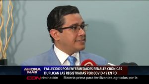 Enfermedades renales cobran la vida 8,000 dominicanos en dos años