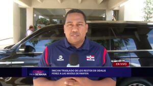 Trasladan restos exlanzador Odalis Pérez a su natal Matas de Farfán