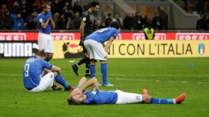 Lo impensable se hizo realidad en Palermo cuando Aleksandar Trajkovski anotó en la agonía y dejar fuera del mundial a Italia