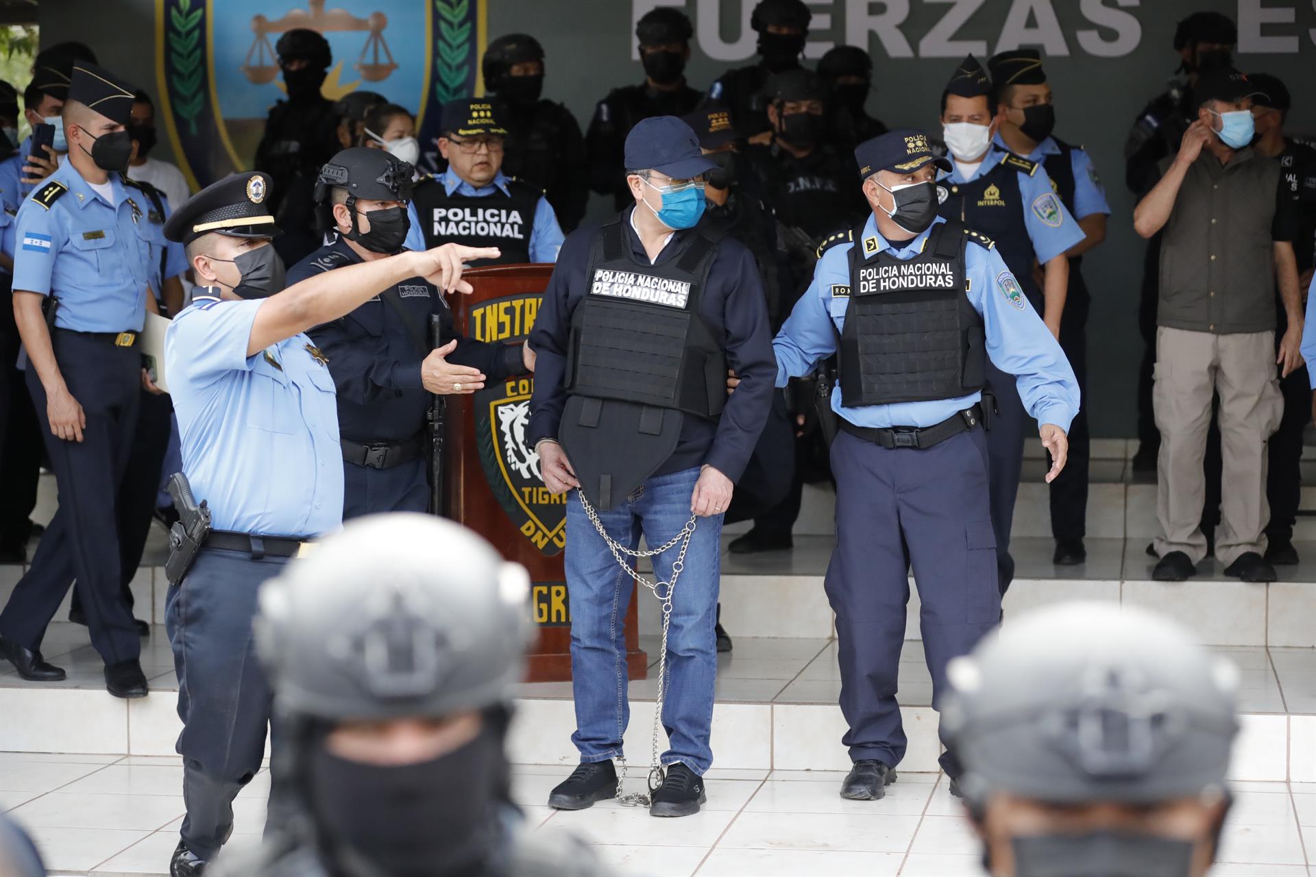 Autorizan extradición del expresidente de Honduras Juan Hernández