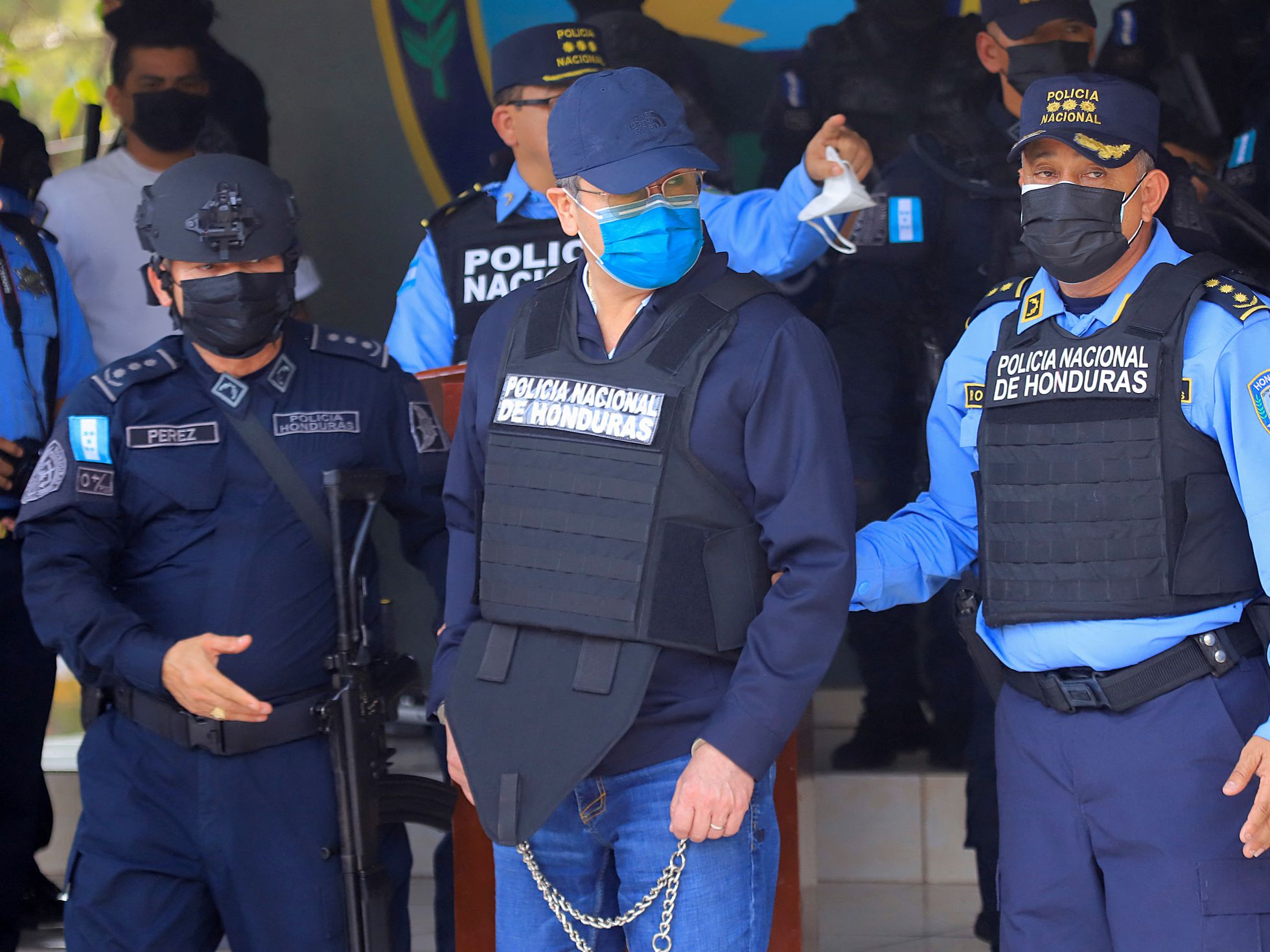 Juan Orlando Hernández dice es inocente de los cargos que le imputan