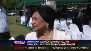 Ex ministra de Educación califica de imprudente el paro de maestros