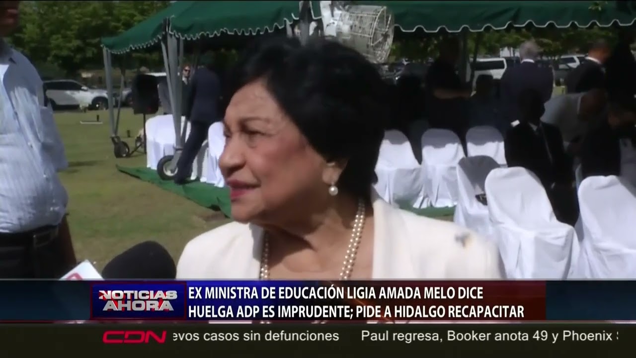 Ex ministra de Educación califica de imprudente el paro de maestros