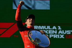 Charles Leclerc se queda con el Gran Premio de Australia