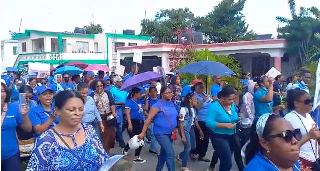 ADP Yaguate arrecia lucha con cacerolazo por varias reivindicaciones