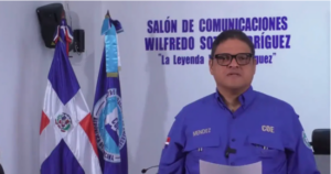 Juan Manuel Méndez, director del COE habla sobre las lluvias en RD.