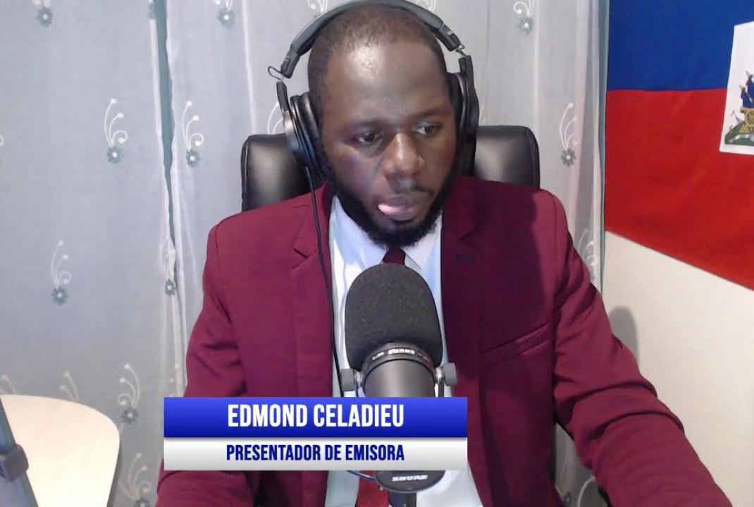 El locutor haitiano vive en Santiago, Chile. Manda a sus compatriotas que viven en Dominicana a tomar justicia por sus manos