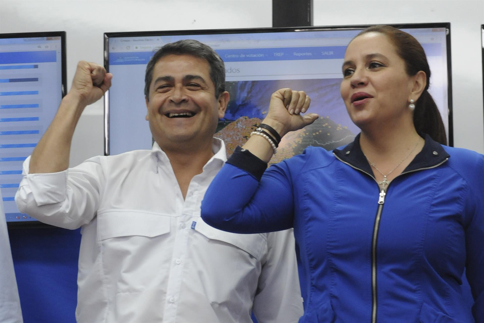 Esposa de Juan Orlando Hernández confía en que recuperará su libertad