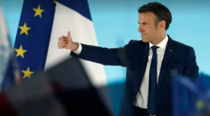Macron reelegido presidente de Francia, según las proyecciones de voto