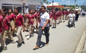 Realizan marcha en El Factor por la “Prevención del Abuso Infantil”