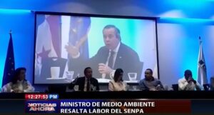 Ministro de Medio Ambiente resalta labor del SENPA 
