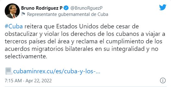 Cuba y EE.UU pactan reanudar en La Habana los trámites consulares
