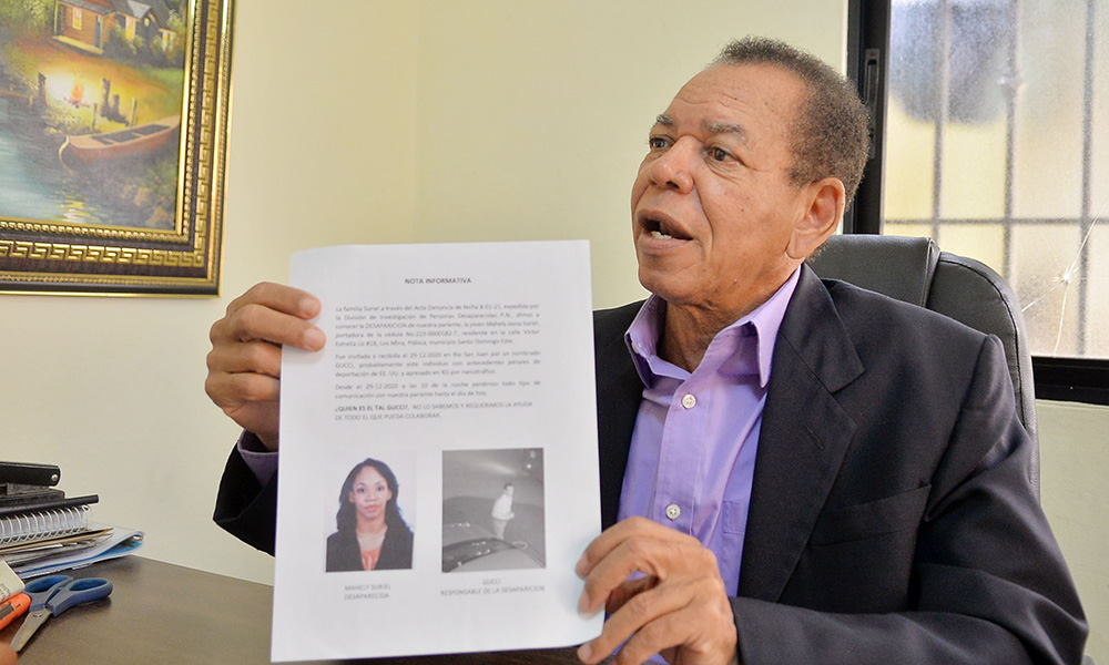 Mahely salió para una fiesta en Río San Juan y desapareció