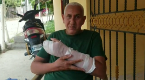 Hieren guardia de seguridad del Banco de Reservas en Nagua