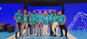Equipo de producción de Gran Teletón de UNICEF