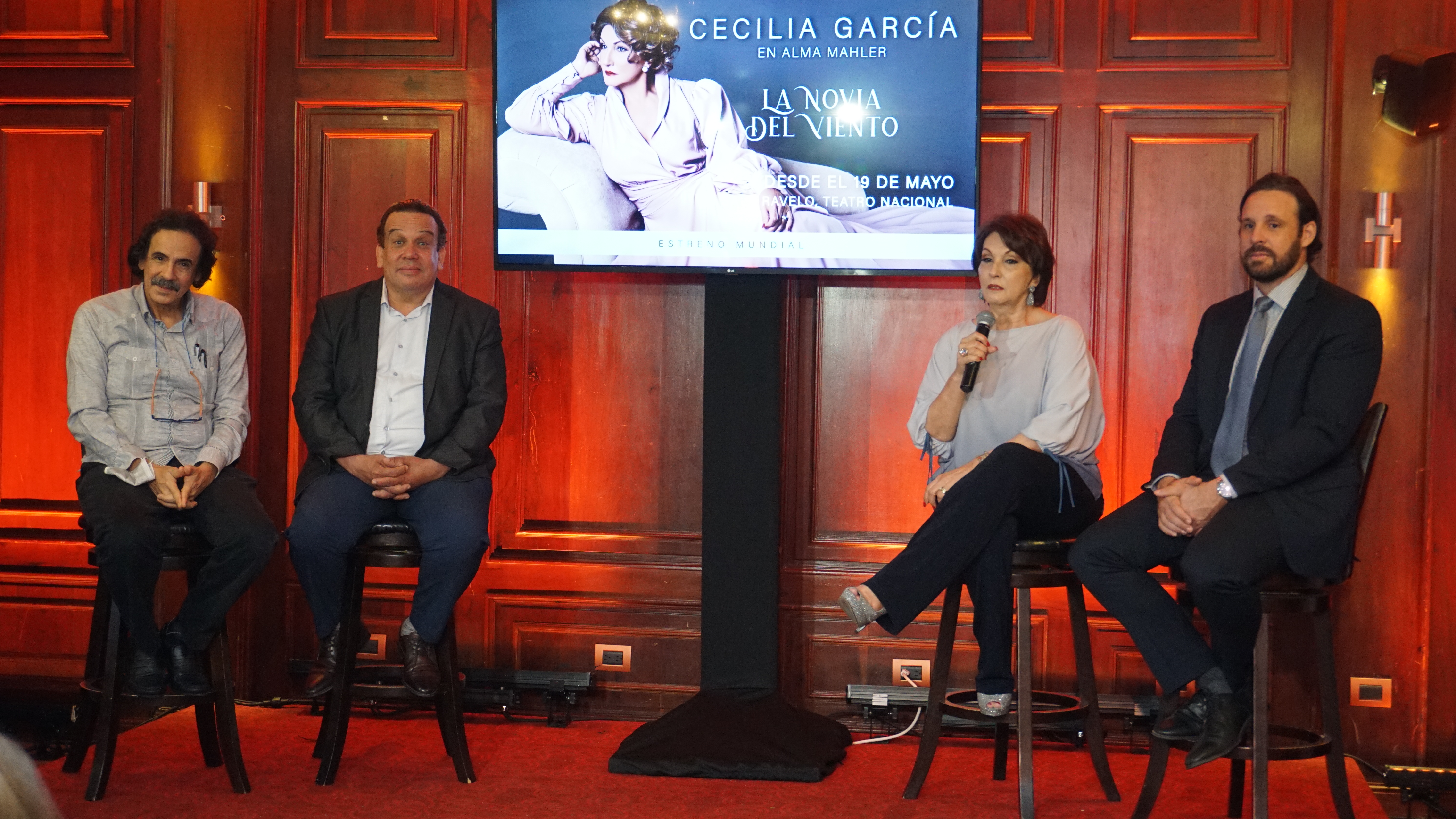 Cecilia García protagonizará “Alma Mahler, la novia del viento”