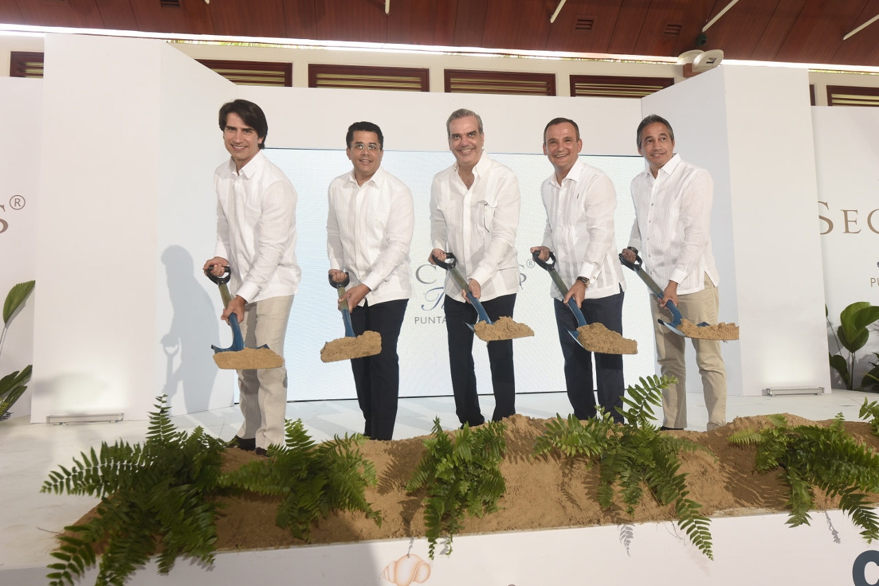 Abinader preside inicio construcción de hotel con inversión US$175 MM