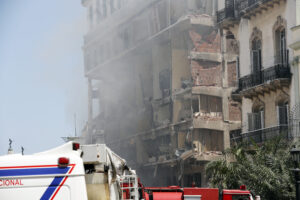 El hotel siniestrado en La Habana no estaba abierto al público