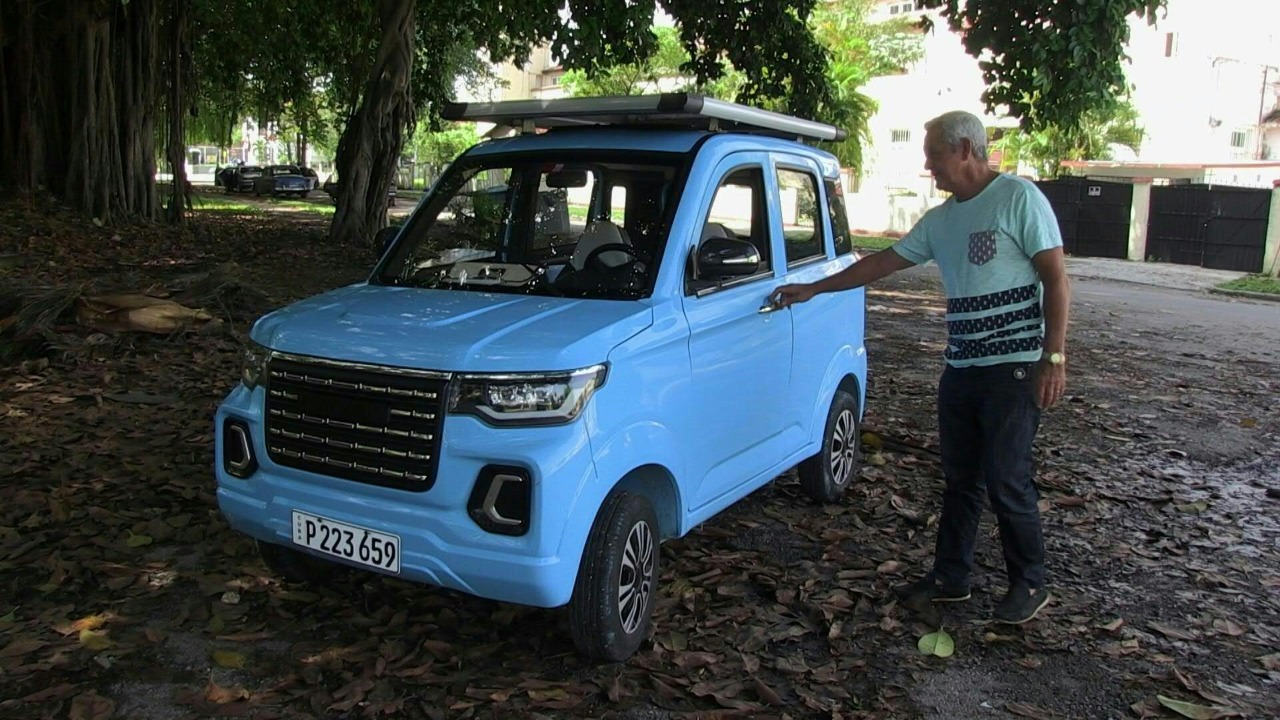 Calles de La Habana se rejuvenecen con la llegada de vehículos eléctricos