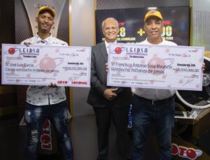 LEIDSA entrega 156 millones a dos ganadores