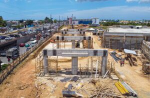 Residentes en Los Alcarrizos afirman avanzan trabajos de Metro y Teleférico