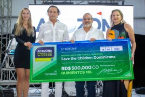 Adozona dona a Save the Children Dominicana para favorecer a la niñez 