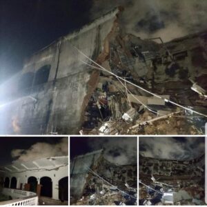 Edificio del Codia colapsado 