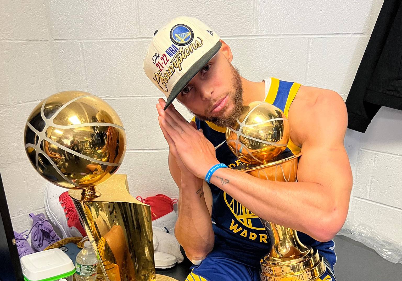 La celebración de Stephen Curry: "¿Y qué van a decir ahora"