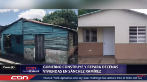 Gobierno construye y repara decenas viviendas en Sánchez Ramírez 