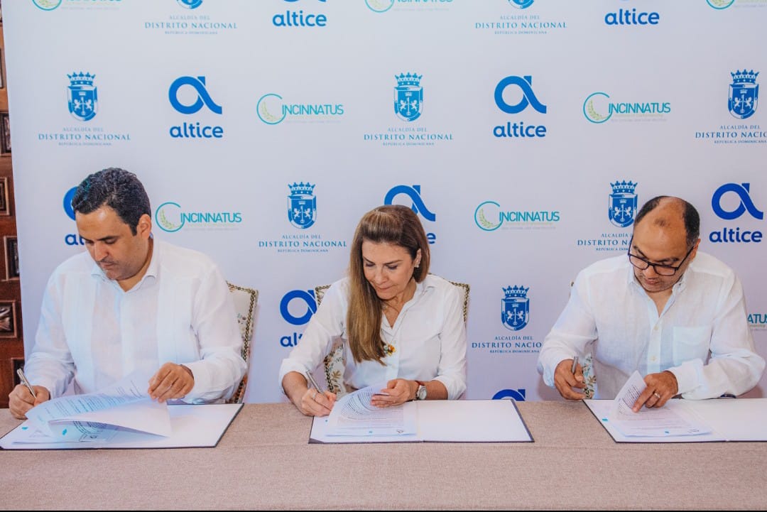 ADN, Fundación Altice y Cincinnatus se unen para capacitar en tecnología a jóvenes de Villas Agrícolas
